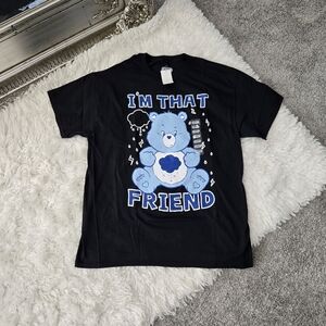 Care Bears Grumpy Bear I'm That Friend T-Shirt. Size L. New.